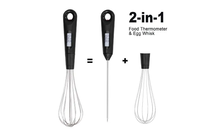 2-in-1 Instant Read Food Thermometer