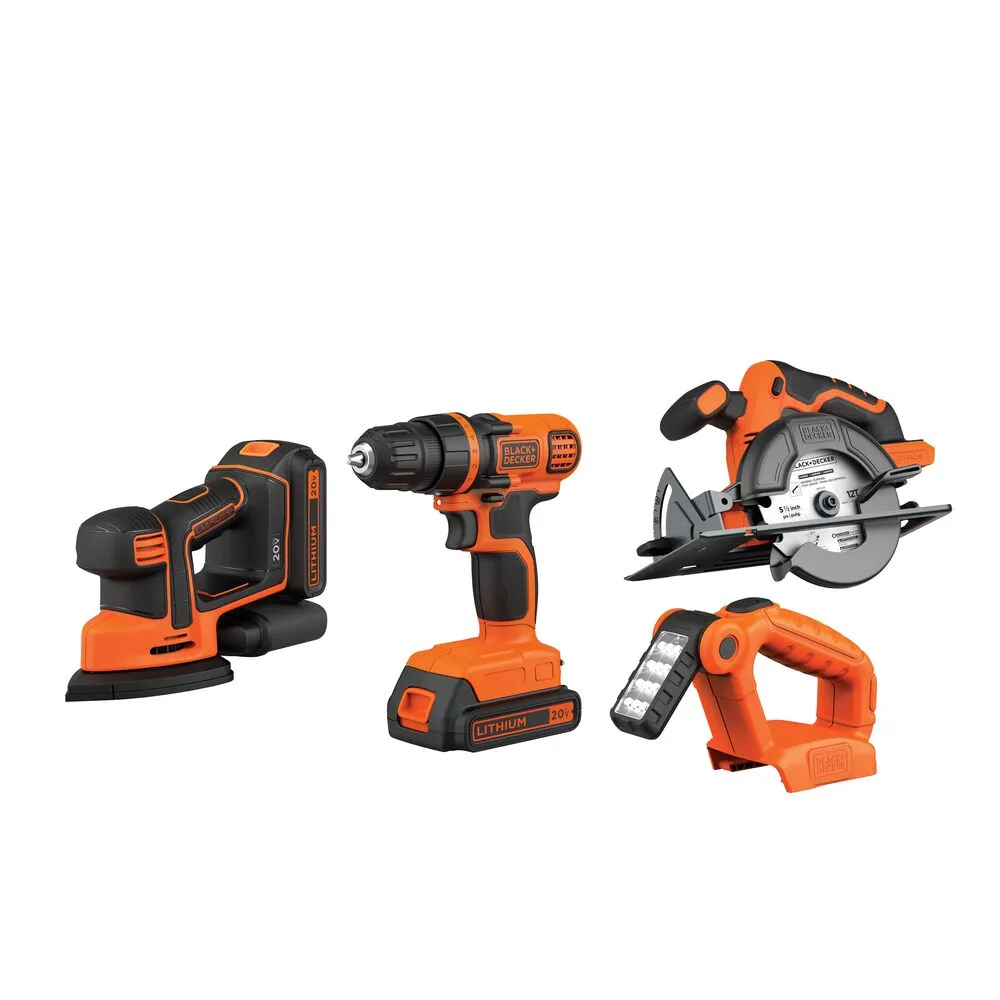 20V MAX* POWERCONNECT™ Cordless 4-Tool Combo Kit