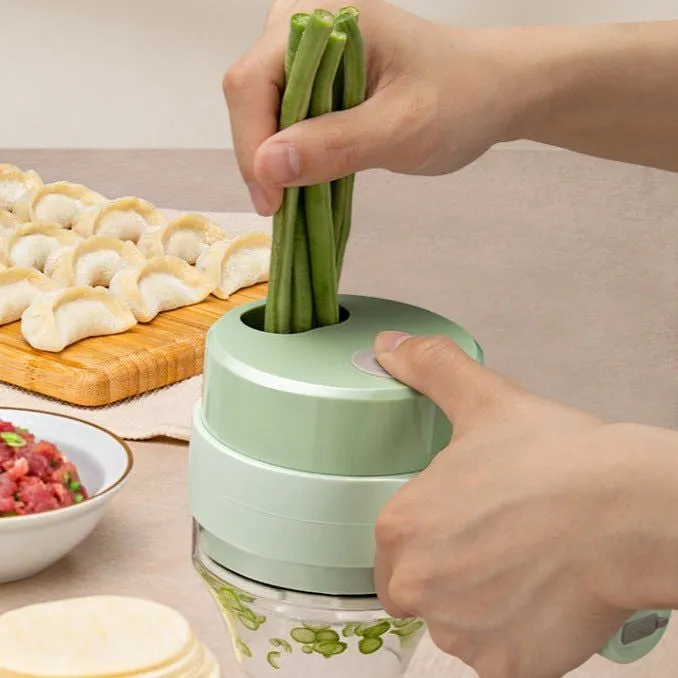 2in1 Portable Vegetable Slicer Blender