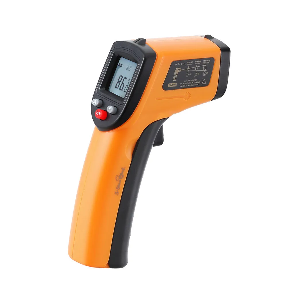 5-star Chef Laser Infrared Thermometer Food Digital Temperature Gun Smoker Pizza BBQ