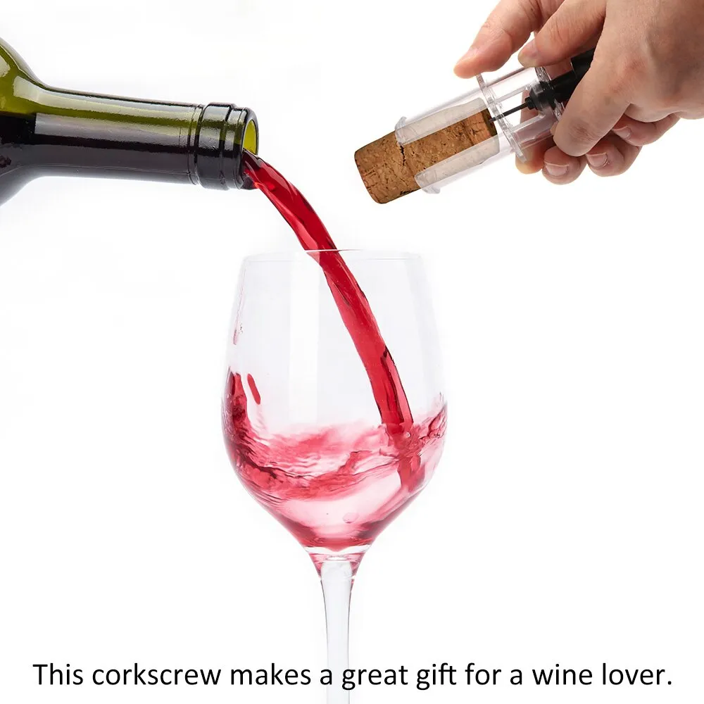 Air Pressure Wine Opener Set