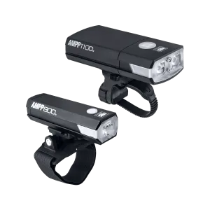 AMPP1100 & AMPP800 With Helmet Mount, 1900 Lumen Light Set