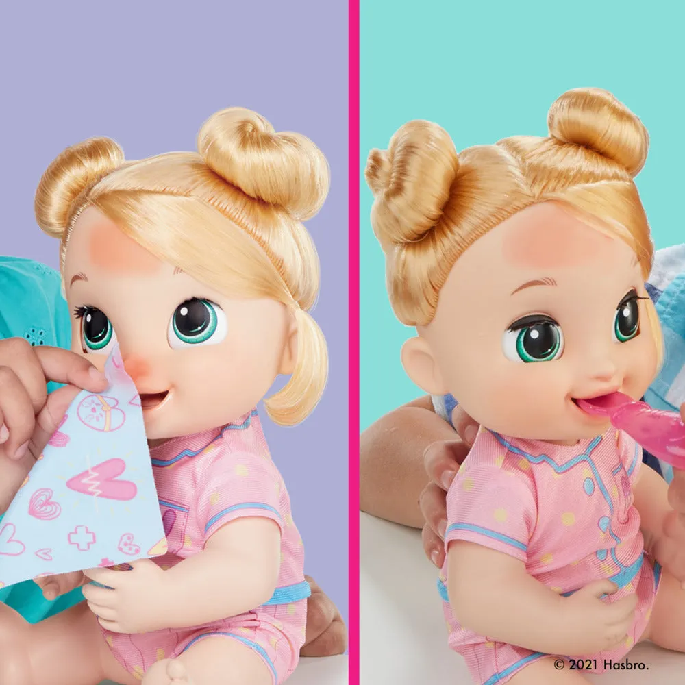 Baby Alive Lulu Achoo! Blonde Doll