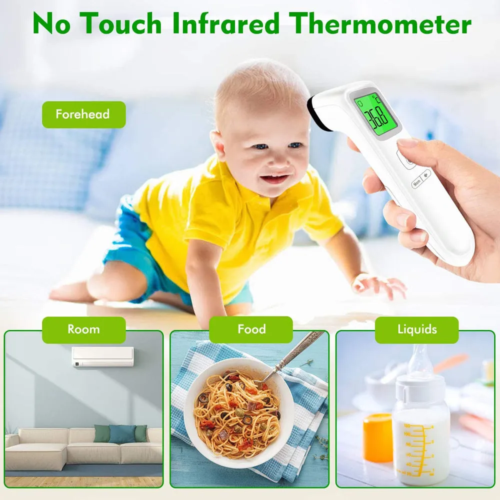 Battery Operated Non-Contact Human Body Heat Thermometer