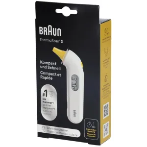 Braun Ear Thermometer Thermoscan 3