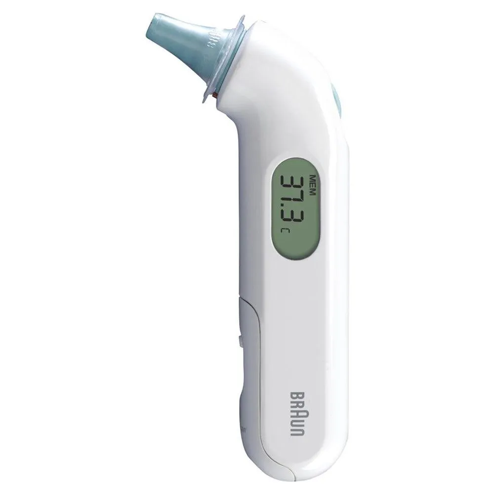 Braun ThermoScan 3 Infrared Ear Thermometer - White | 12-M