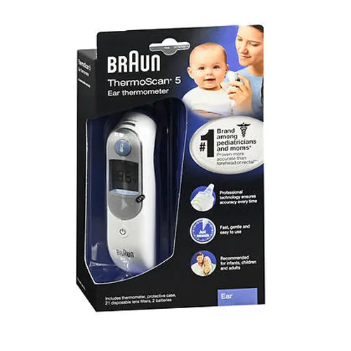 Braun ThermoScan 5 Ear Thermometer Count of 1 By Braun