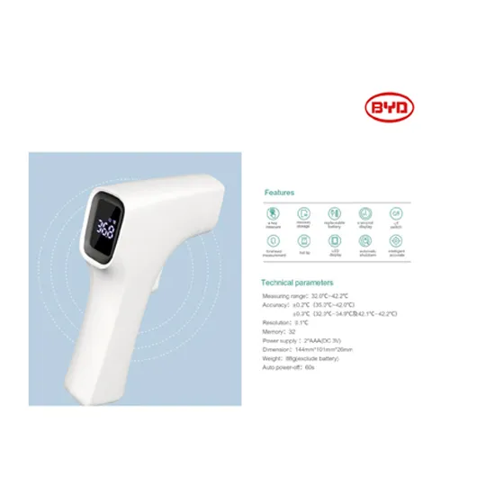 BYD Infrared Digital Forehead Thermometer