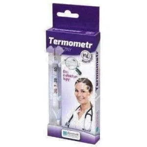 Classic medical thermometer x 1 piece, body thermometer