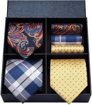 COMBO PACK 3/2PC NECKTIE SETS-CBP574