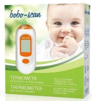 Optimized Product Title: BOBO-SCAN Infrared Contactless Thermometer - Quick and Accurate Temperature Measurement (1 Piece)