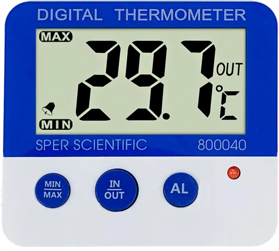 Digital Temperature Monitor with Remote Sensor and Frost Point Alarm