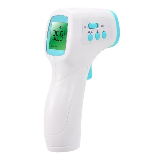 Electronic LCD Diagnostic-tool Adult/Baby Thermometer Infrared Non-contact Forehead Body Digital Termometro 3-Color Backlight