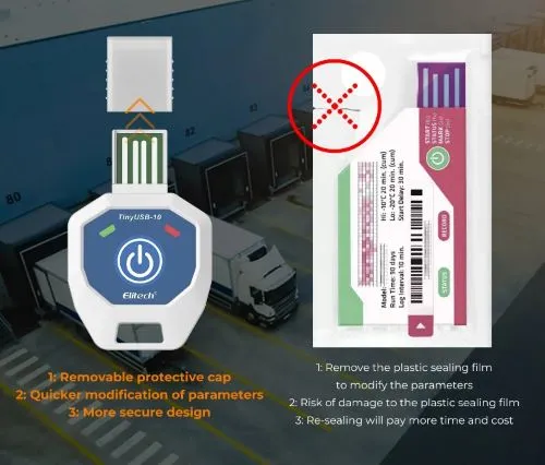 Elitech TinyUSB Single-Use Temperature Recorder Data Logger