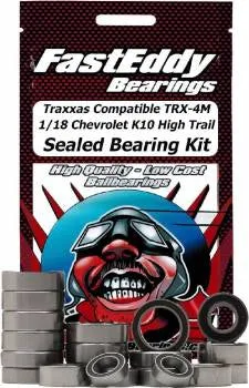 Fast Eddy Sealed Bearing Kit: Traxxas 1/18 TRX-4M Chevy K10 High Trail