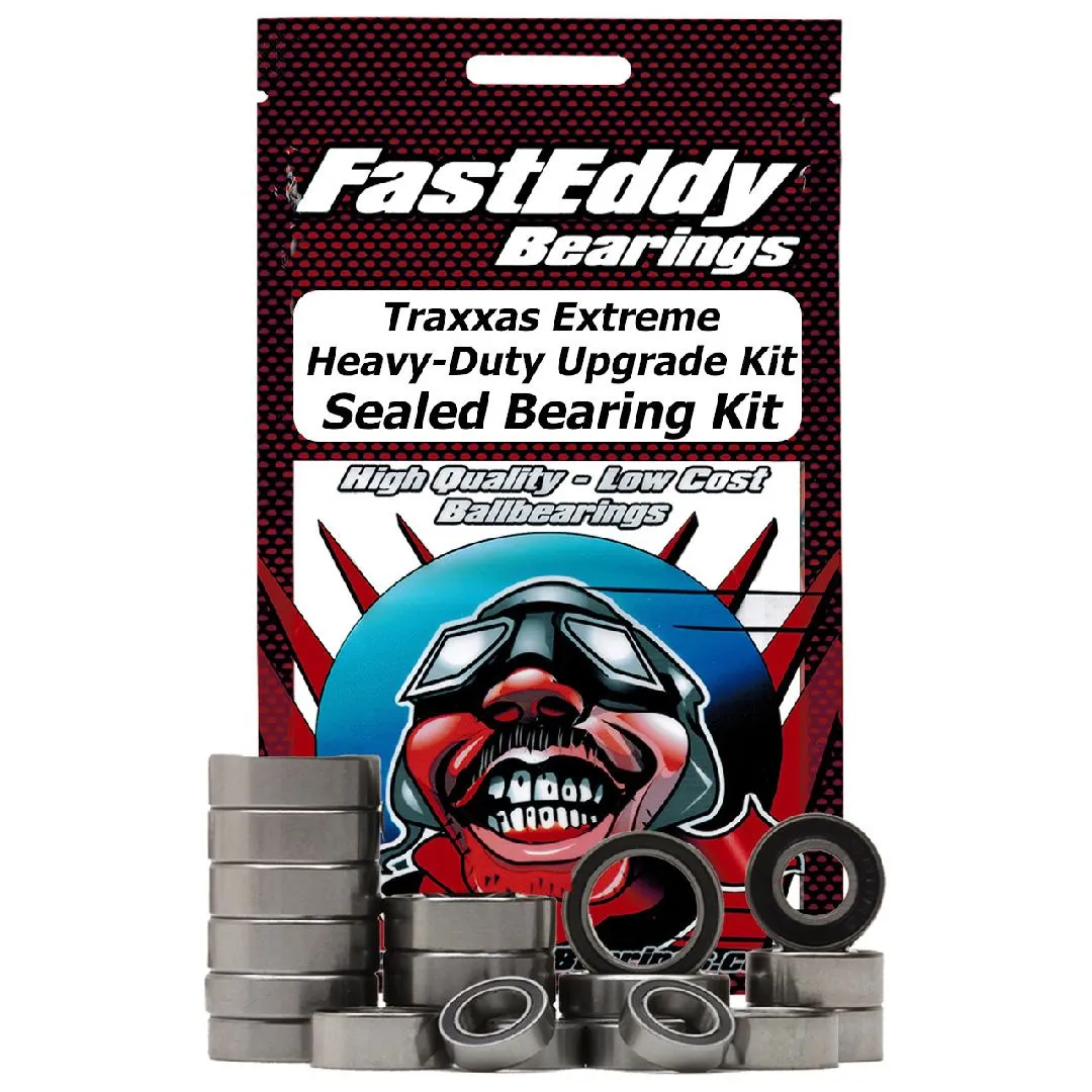 Fast Eddy Sealed Bearing Kit: Traxxas Extreme Heavy Duty Upgrade Kit