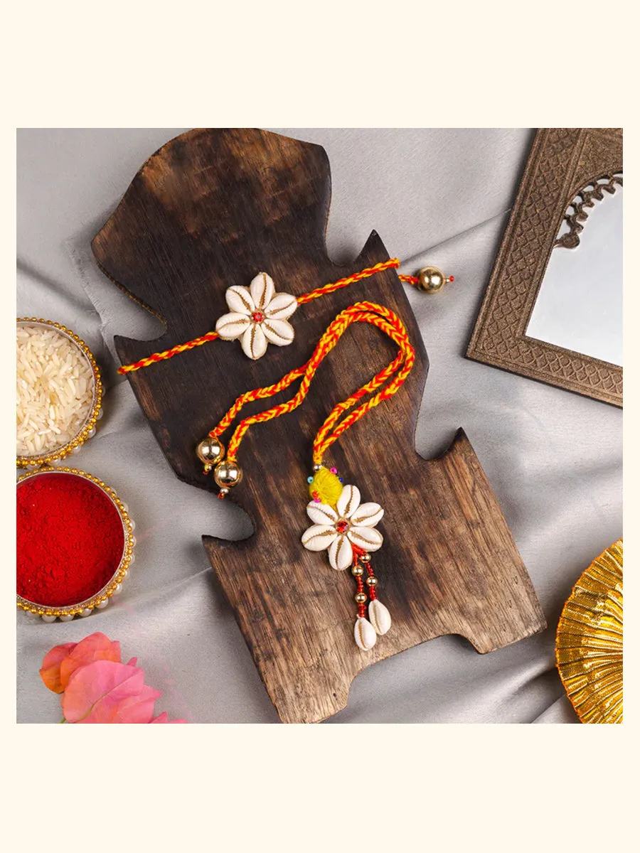 Festive Rakhi Combo set (Rakhi   Lumba)