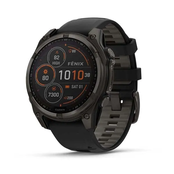 Advanced Garmin Fenix 8 Multi-Sport GPS Watch with Enhanced Features - English Version