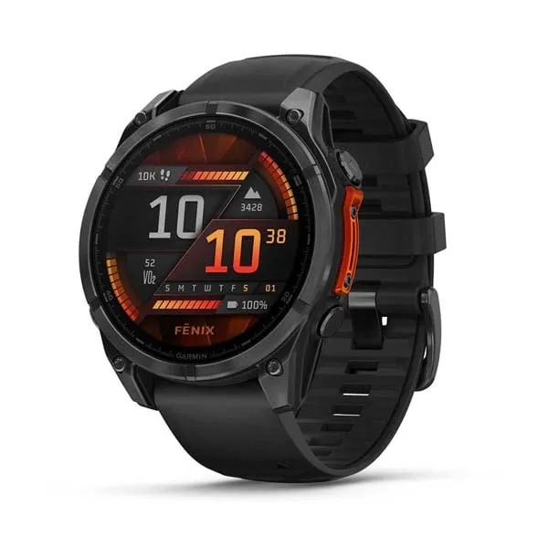 Advanced Garmin Fenix 8 Multi-Sport GPS Watch with Enhanced Features - English Version