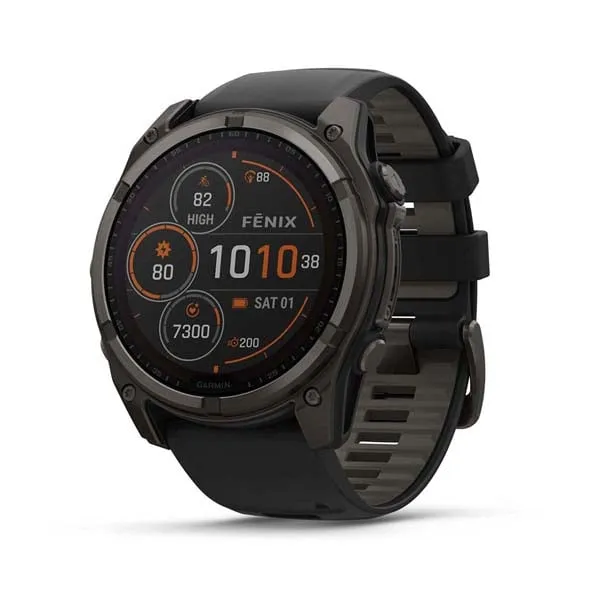 Advanced Garmin Fenix 8 Multi-Sport GPS Watch with Enhanced Features - English Version