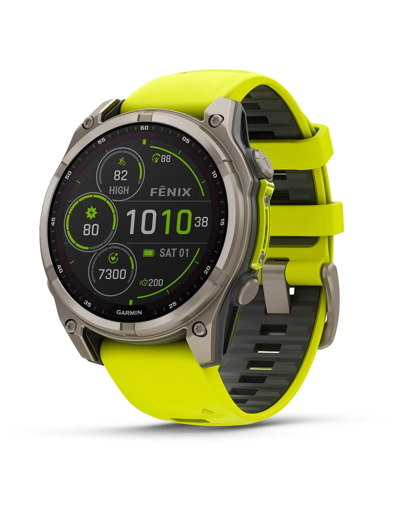 Advanced Garmin Fenix 8 Multi-Sport GPS Watch with Enhanced Features - English Version