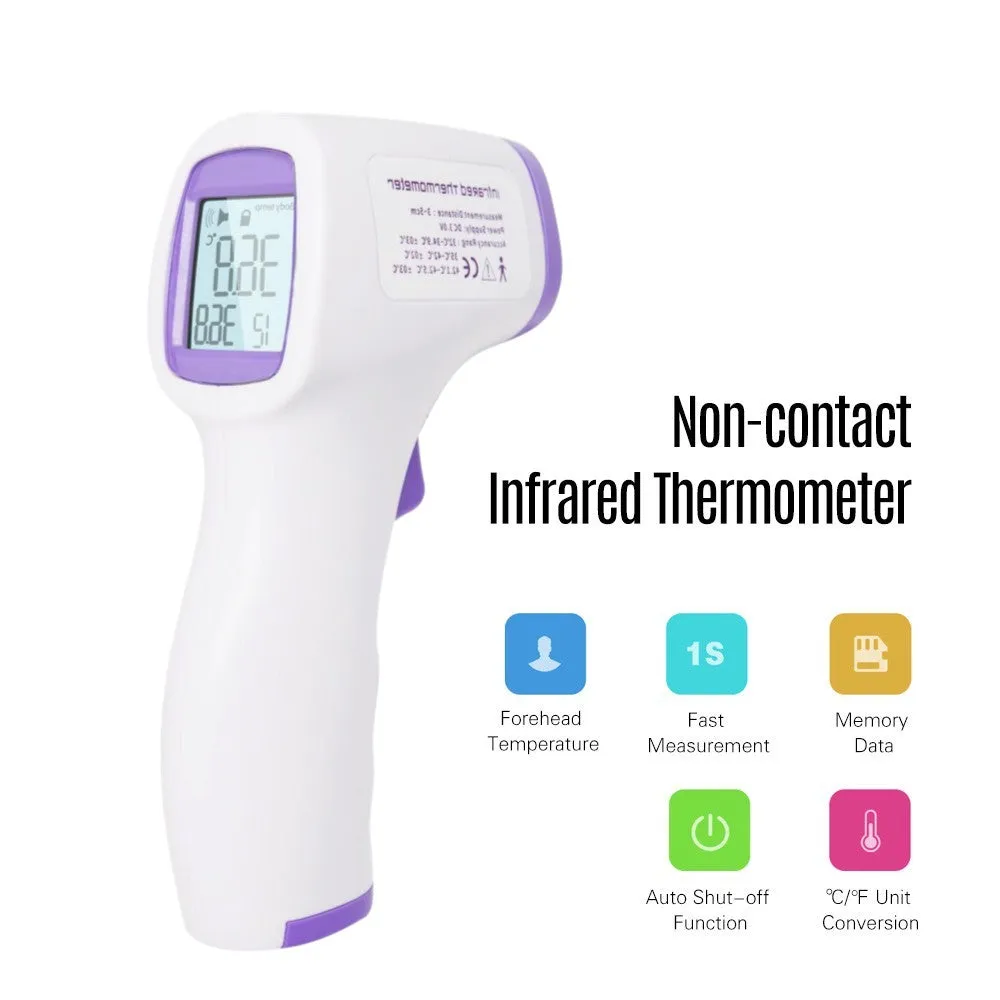 GHIR02 Non Contact Infrared Forehead Thermometer