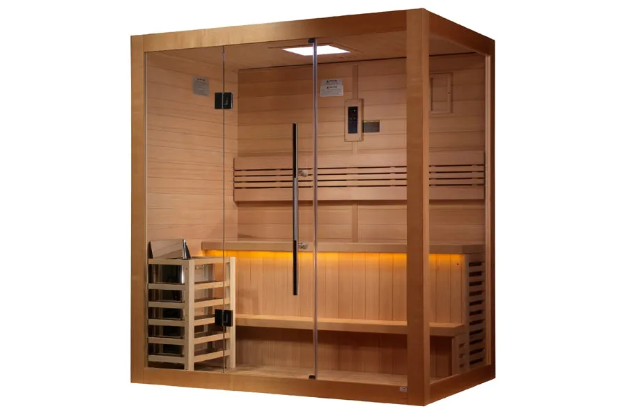 Golden Designs "Forssa Edition" 3-4 Person Traditional Sauna