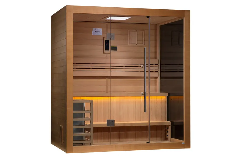 Golden Designs "Forssa Edition" 3-4 Person Traditional Sauna