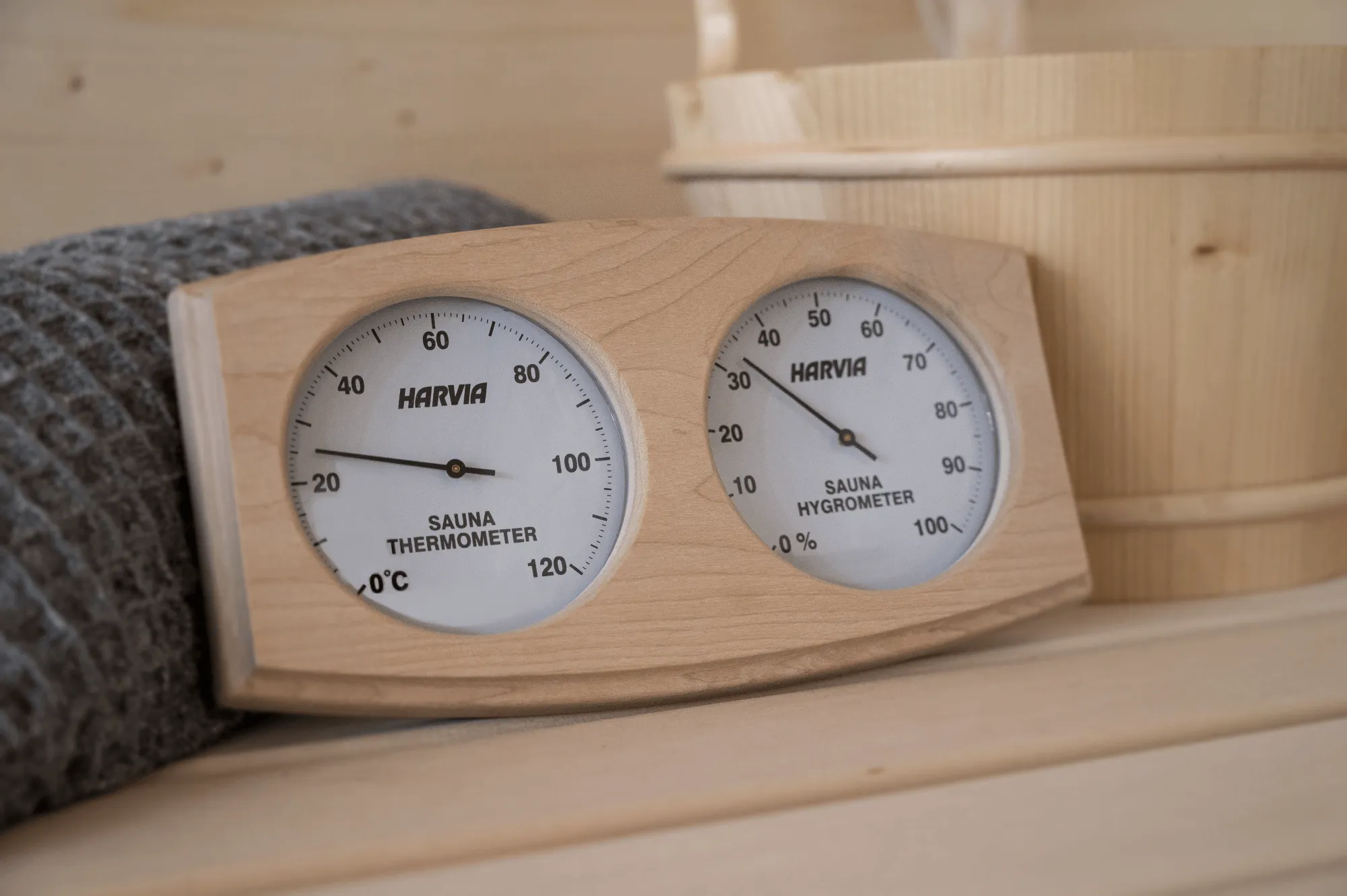 Harvia Wooden Thermometer