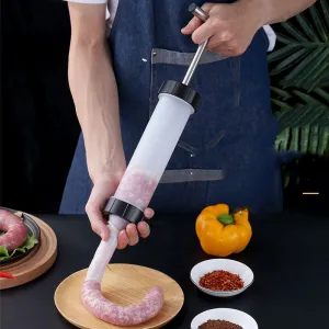 Homemade Sausage Meat Maker Syringe Tool