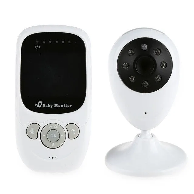 Infant 2.4GHz Wireless Baby Radio Babysitter Digital Video Baby Monitor Audio Night Vision Music Temperature Display Radio Nanny