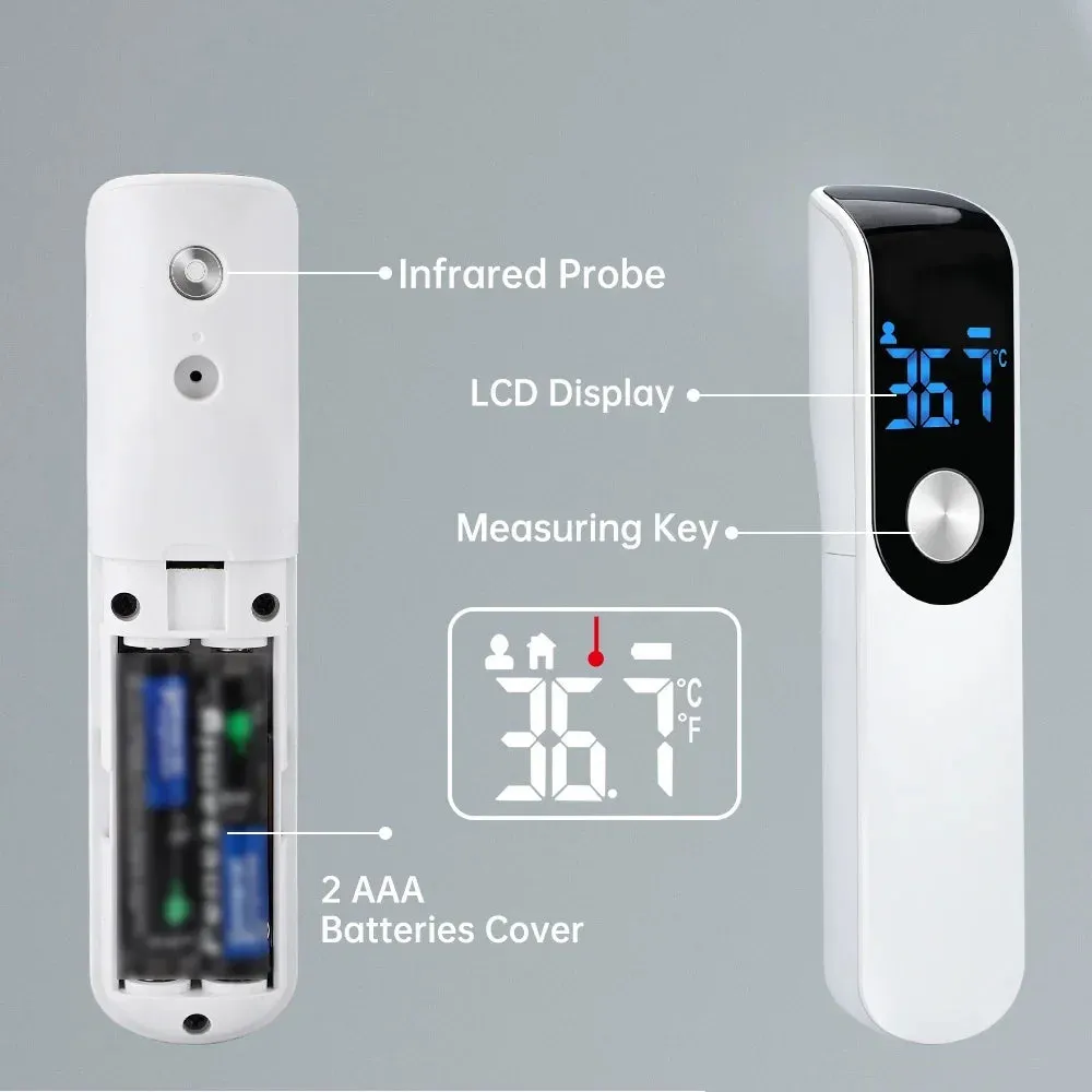 Infrared Fever Thermometer - Non-Contact Digital for Baby & Adult Use