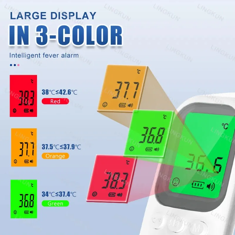 Infrared Fever Thermometer - Non-Contact Digital for Baby & Adult Use