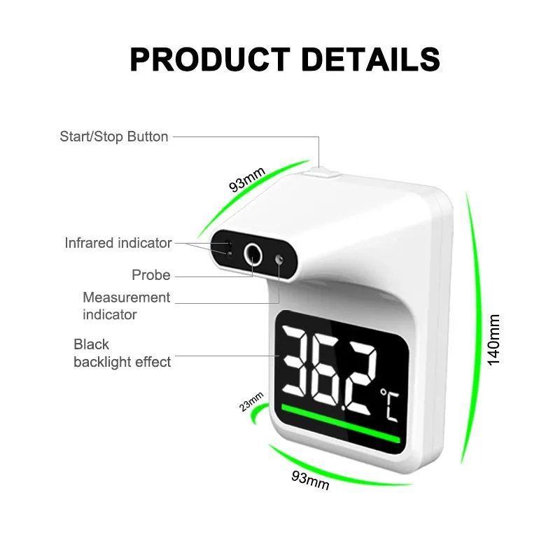 Infrared Thermometer - Wall Mounted Contactless