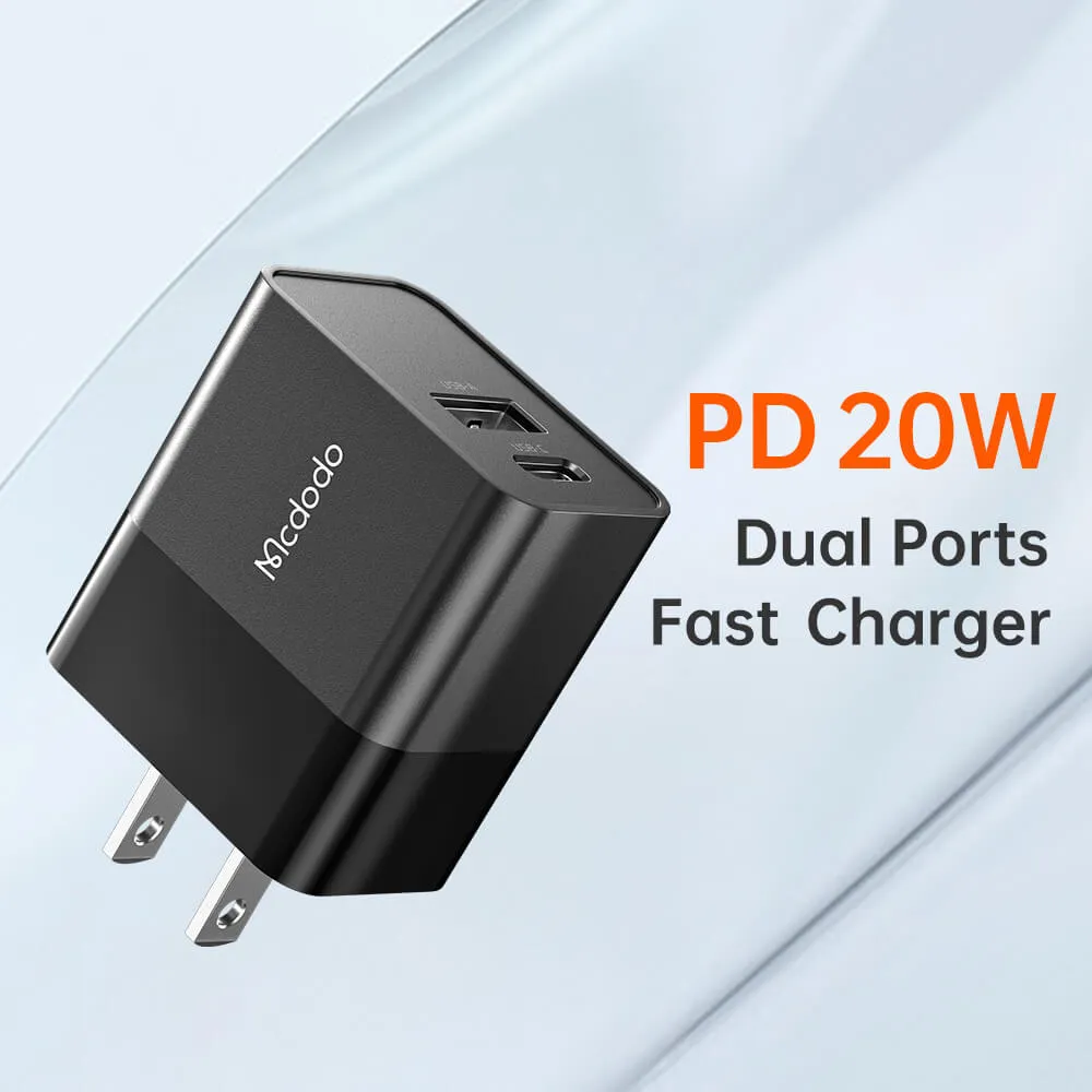 Mcdodo Hydrogen Series PD QC Charger 20W US plug