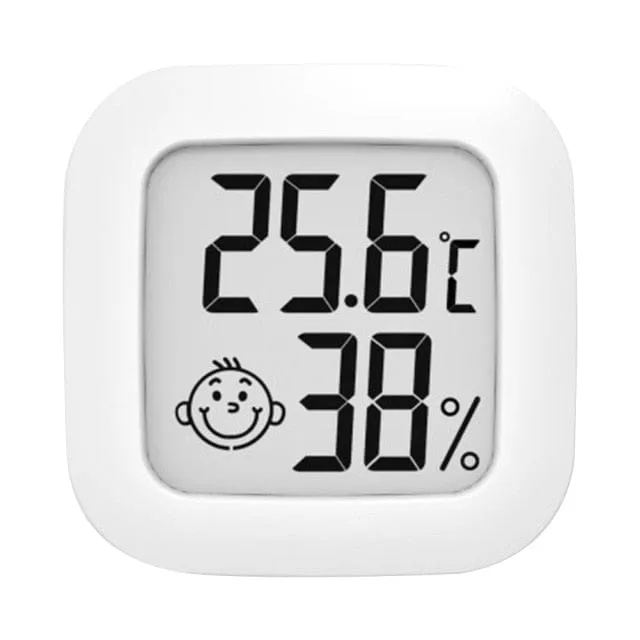 Mini Indoor Thermometer LCD Digital Temperature Room Hygrometer Gauge Sensor Humidity Meter Indoor Thermometer Temperature