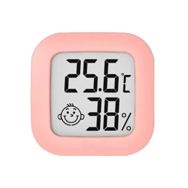 Mini Indoor Thermometer LCD Digital Temperature Room Hygrometer Gauge Sensor Humidity Meter Indoor Thermometer Temperature