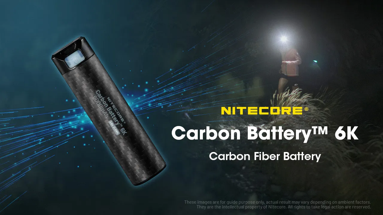 Nitecore Carbon Fibre Power Bank 6K