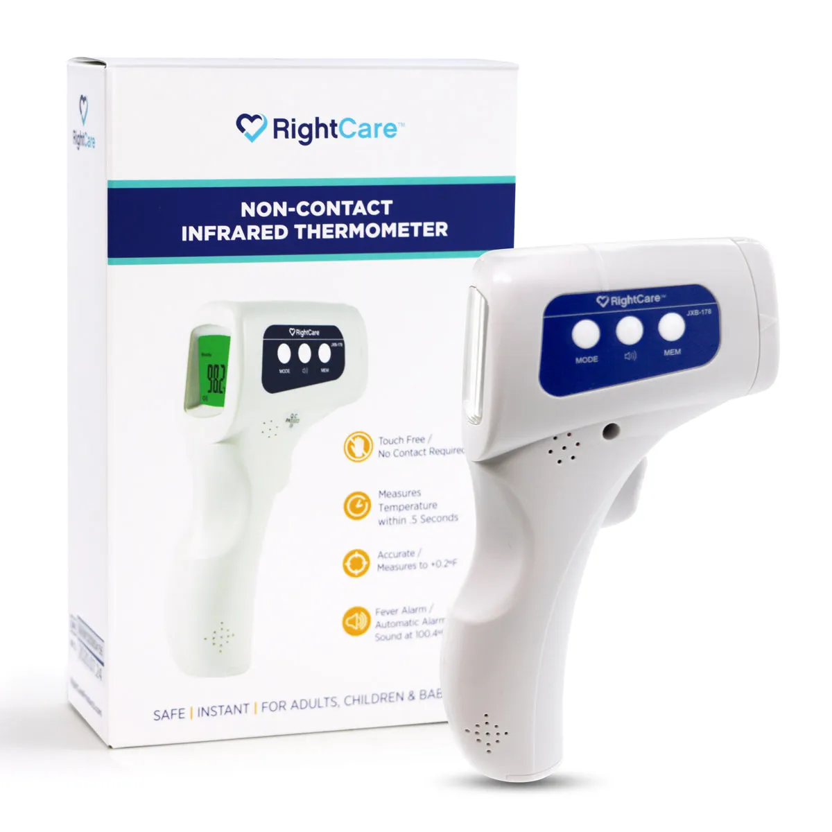 RightCare IR Thermometer, 1 Each