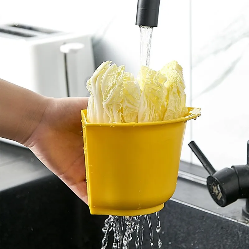 Rotating Drain Basket Snack Tray