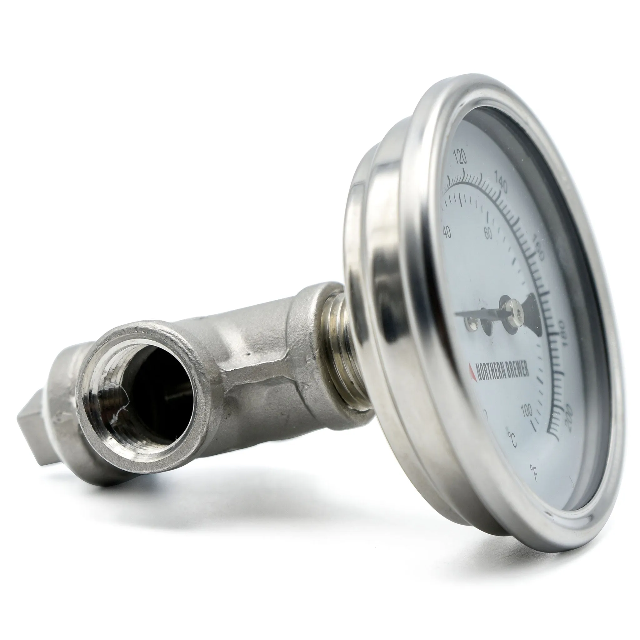 Stainless Inline Thermometer