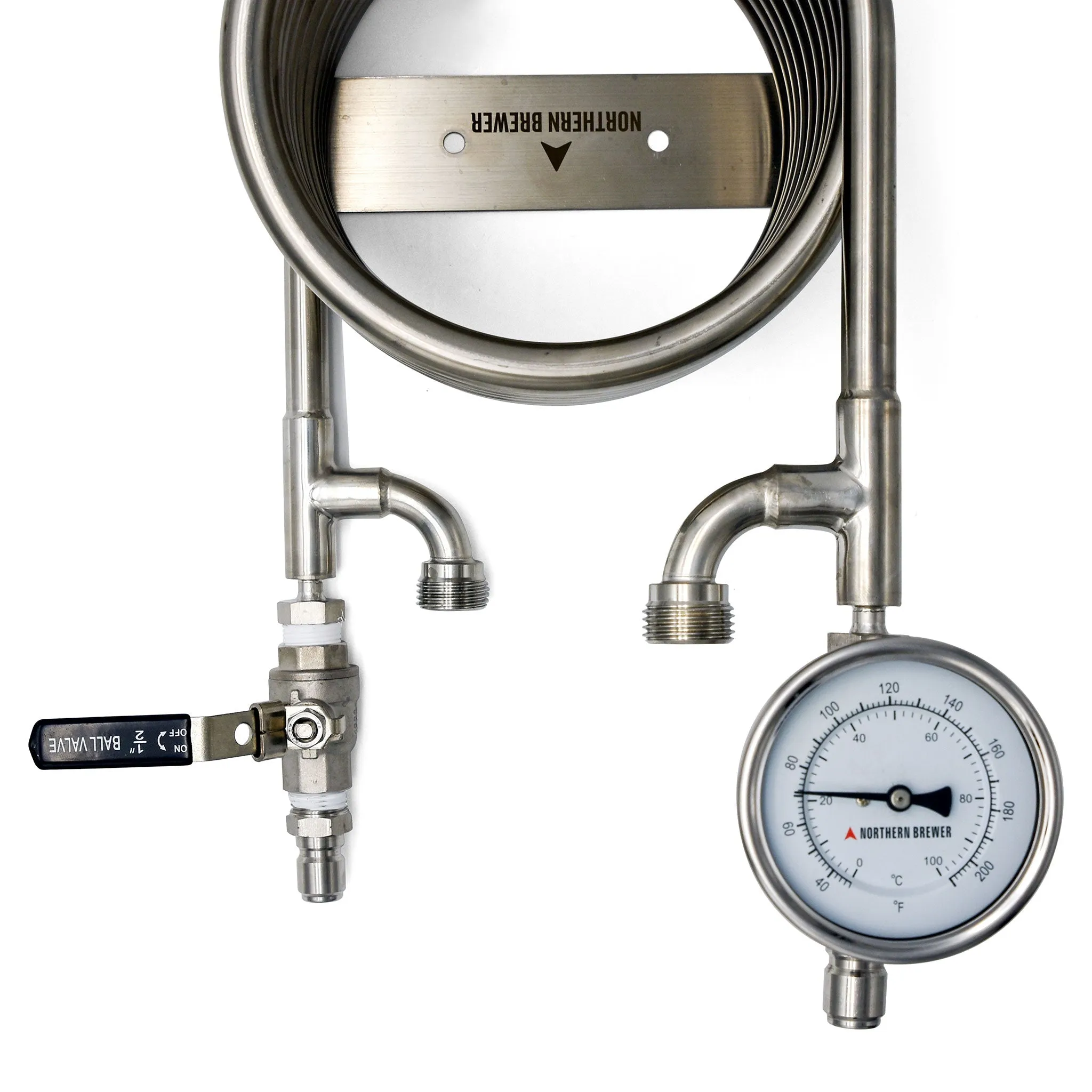 Stainless Inline Thermometer