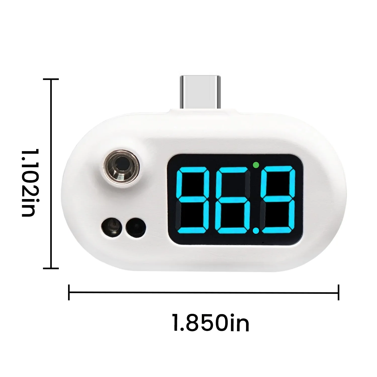 USB Mini Infrared Portable Mobile Non-Contact Thermometer